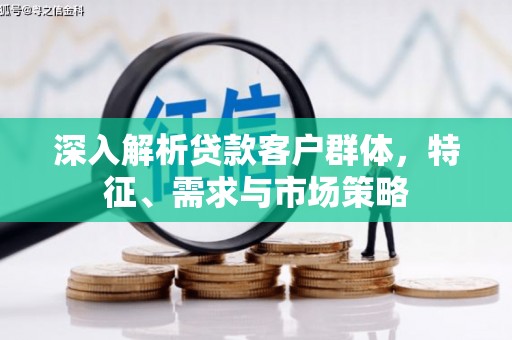 连平深入解析贷款客户群体，特征、需求与市场策略