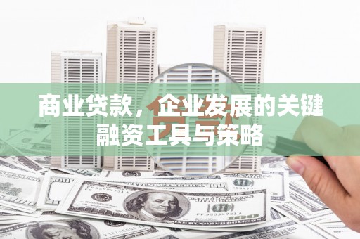 措勤商业贷款，企业发展的关键融资工具与策略