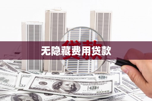 固始无隐藏费用贷款