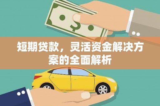 陆川短期贷款，灵活资金解决方案的全面解析