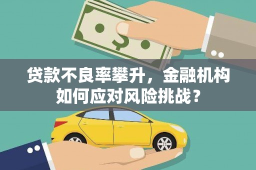 罗城贷款不良率攀升，金融机构如何应对风险挑战？