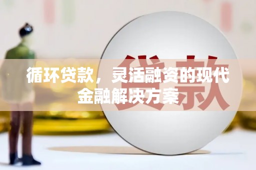 丰顺循环贷款，灵活融资的现代金融解决方案