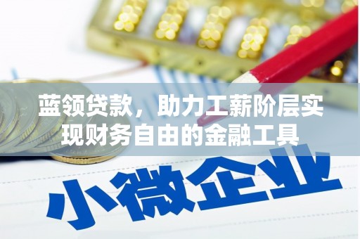 天桥蓝领贷款，助力工薪阶层实现财务自由的金融工具