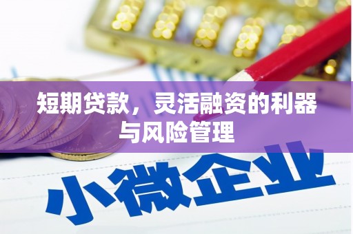 正宁短期贷款，灵活融资的利器与风险管理